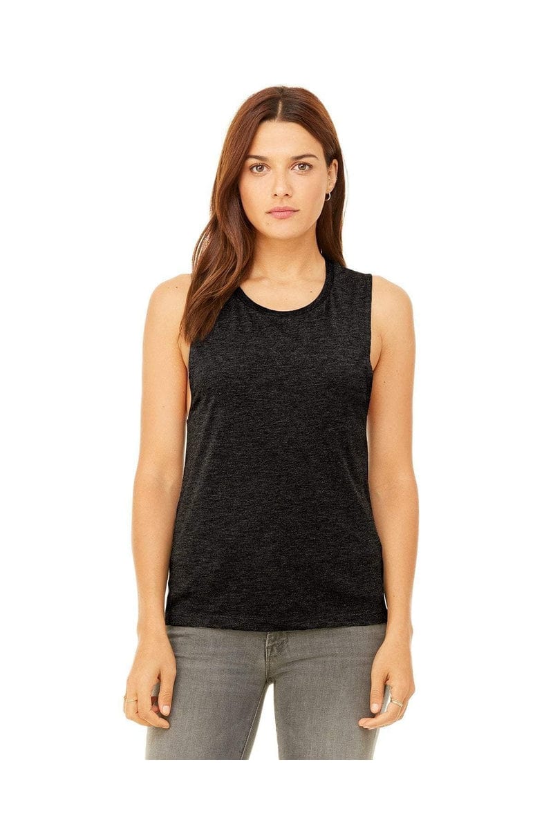 Bella+Canvas B8803: Ladies' Flowy Scoop Muscle Tank in 
