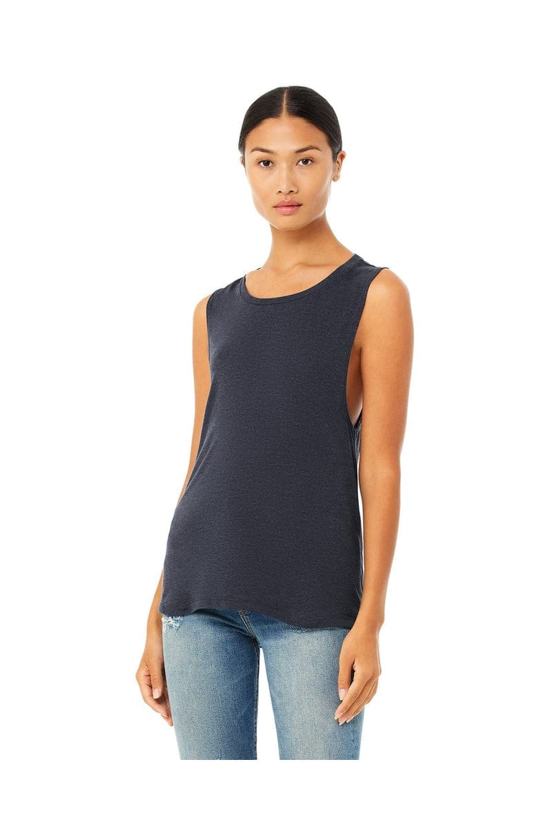 Bella+Canvas B8803: Ladies' Flowy Scoop Muscle Tank in 