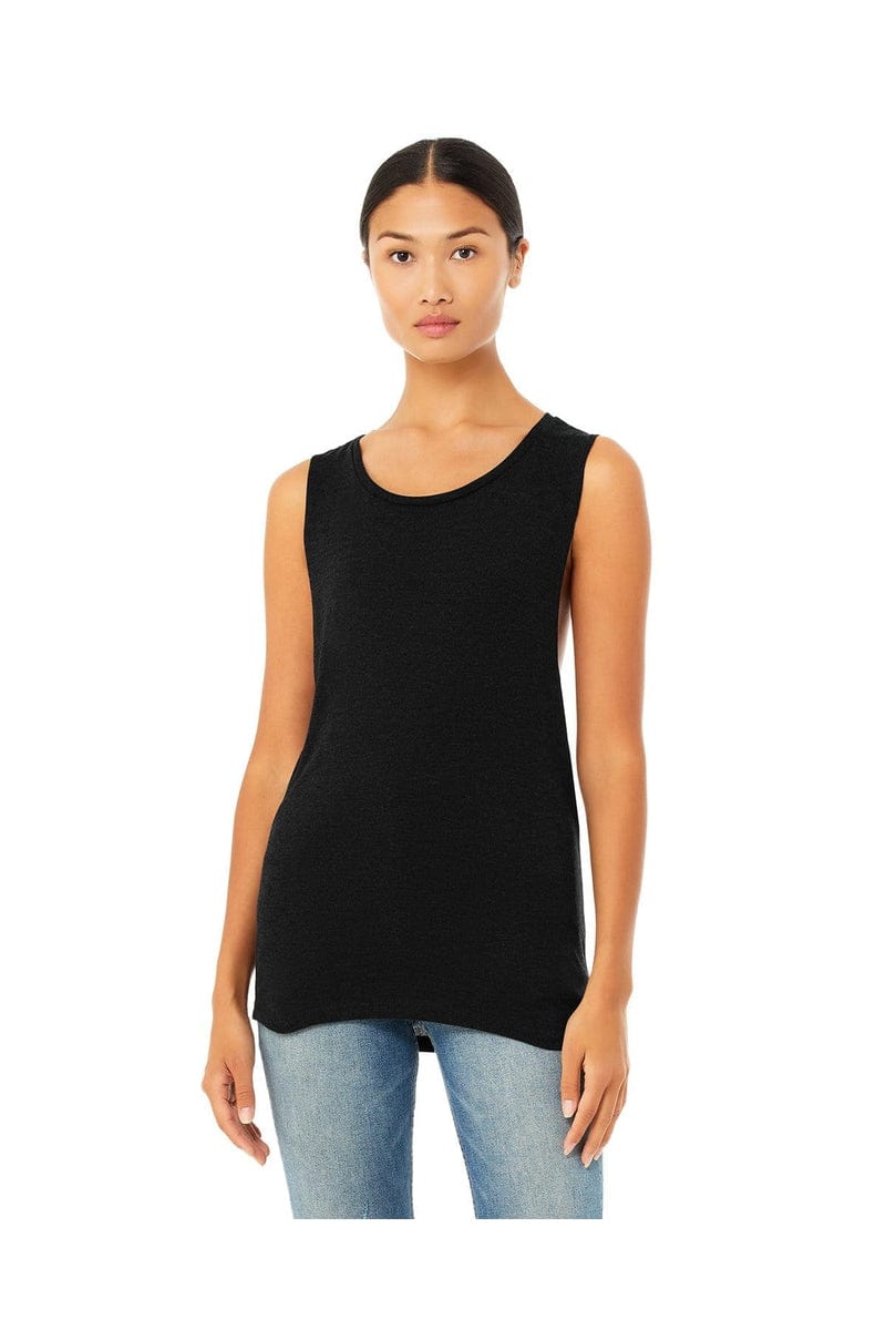 Bella+Canvas B8803: Ladies' Flowy Scoop Muscle Tank in 