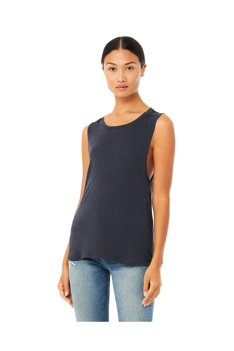 Bella+Canvas B8803: Ladies' Flowy Scoop Muscle Tank in 
