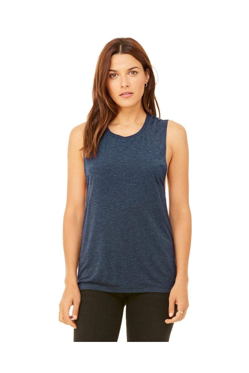 Bella+Canvas B8803: Ladies' Flowy Scoop Muscle Tank in 