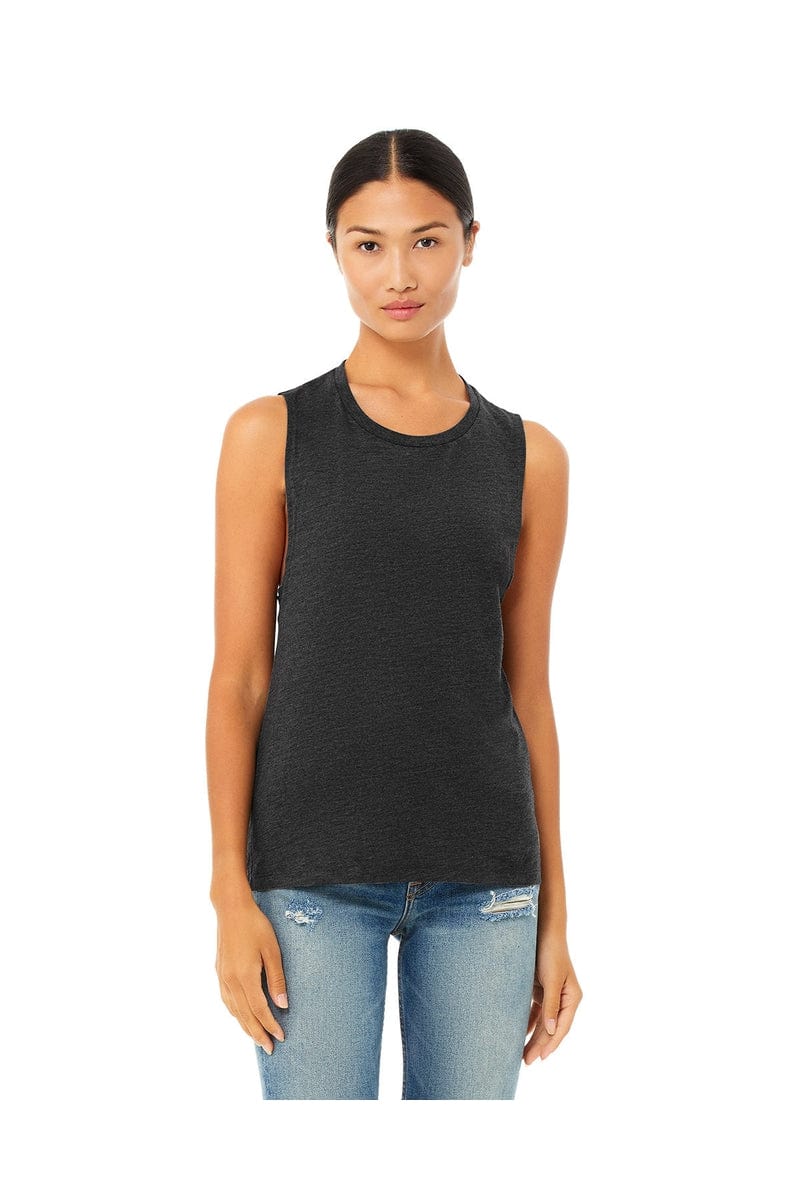 Bella+Canvas B8803: Ladies' Flowy Scoop Muscle Tank in 