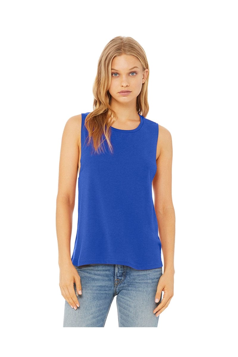 Bella+Canvas B8803: Ladies' Flowy Scoop Muscle Tank in 