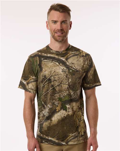 Berne Apparel BSM38 Men's Lightweight Performance Pocket T-Shirt in 