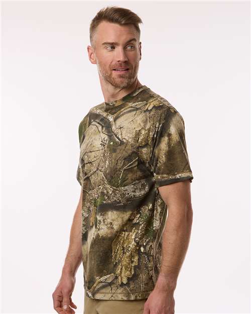 Berne Apparel BSM38 Men's Lightweight Performance Pocket T-Shirt in 