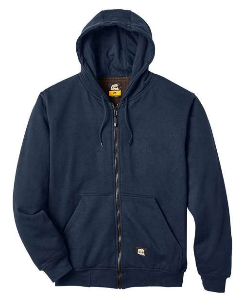Berne Apparel SZ101 Men's Heritage Thermal Lined Hooded Sweatshirt in Navy