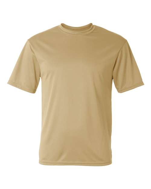 C2 Sport 5100 Unisex Performance T-Shirt in Vegas Gold