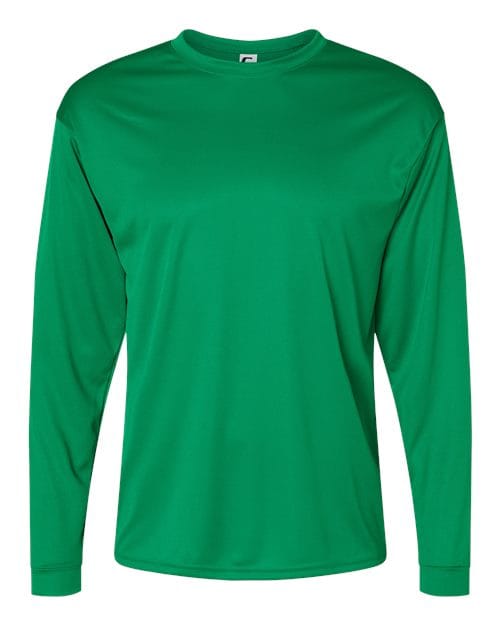 C2 Sport 5104 Unisex Performance Long Sleeve T-Shirt in Kelly