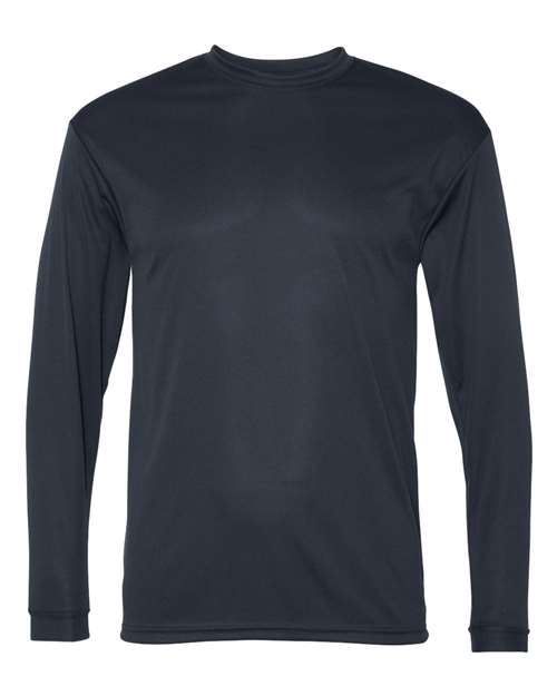 C2 Sport 5104 Unisex Performance Long Sleeve T-Shirt in Navy