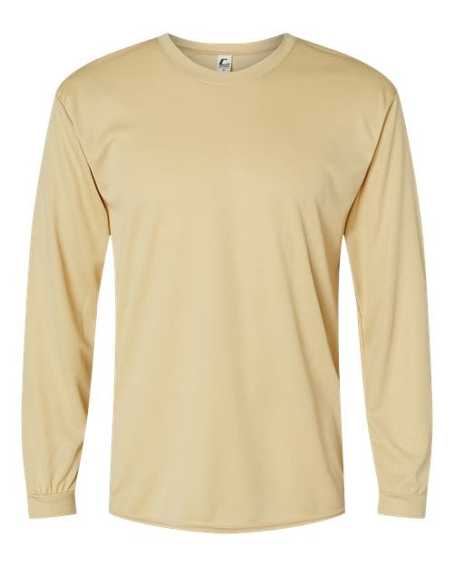 C2 Sport 5104 Unisex Performance Long Sleeve T-Shirt in Vegas Gold