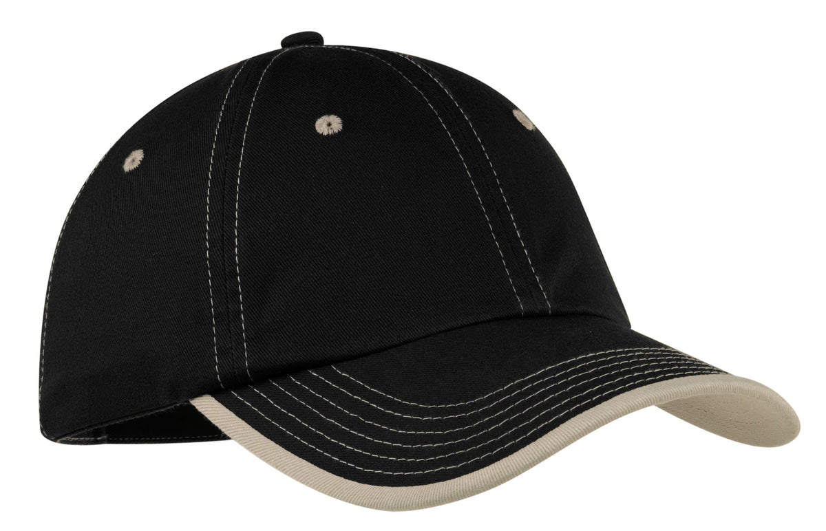 Port Authority Vintage Washed Contrast Stitch Cap: C835