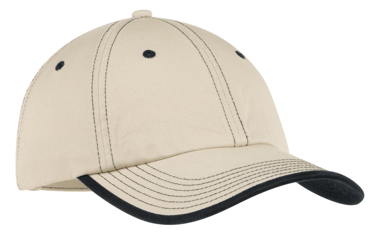 Port Authority Vintage Washed Contrast Stitch Cap: C835