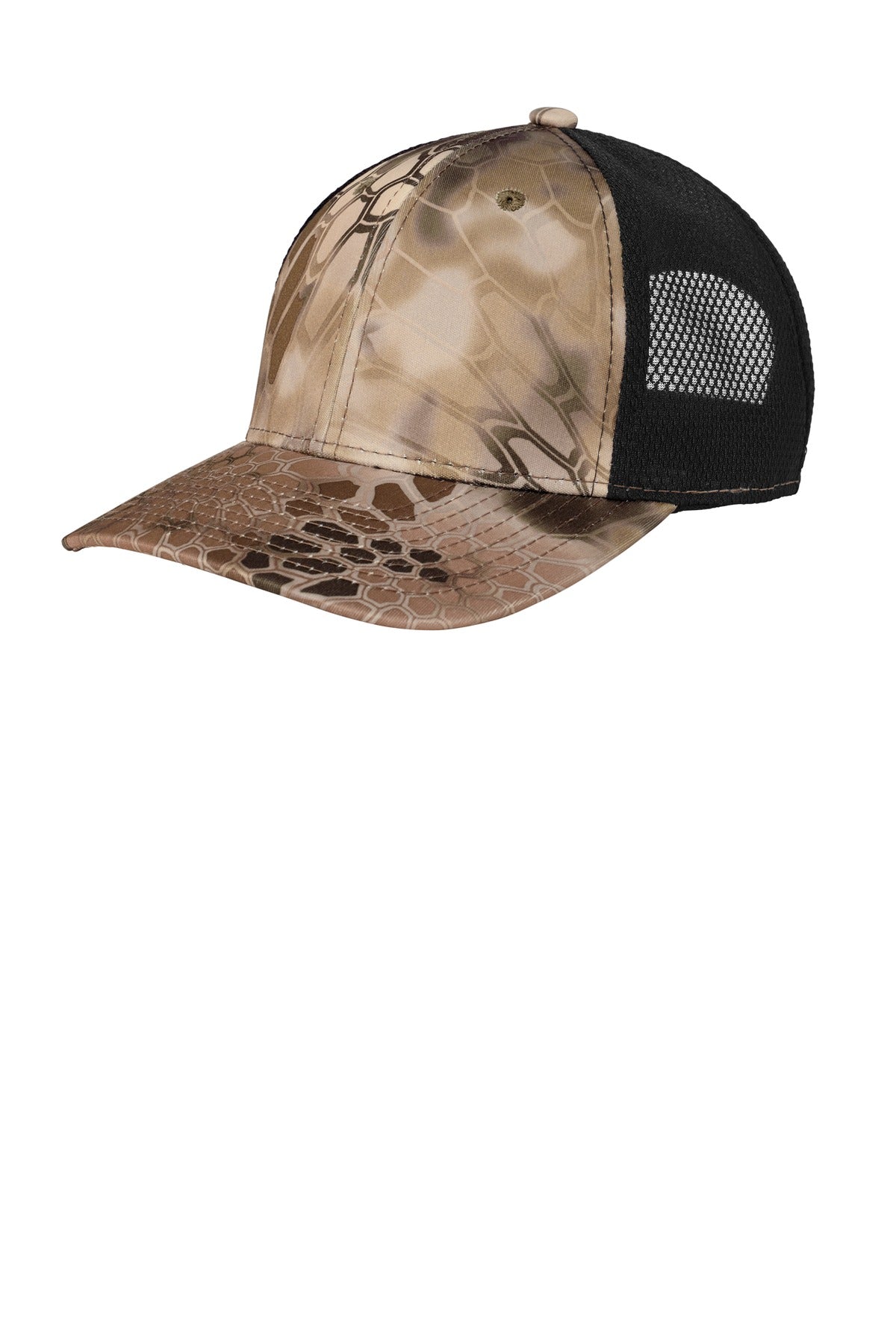 Port Authority C892: Performance Camouflage Mesh Back Snapback Cap