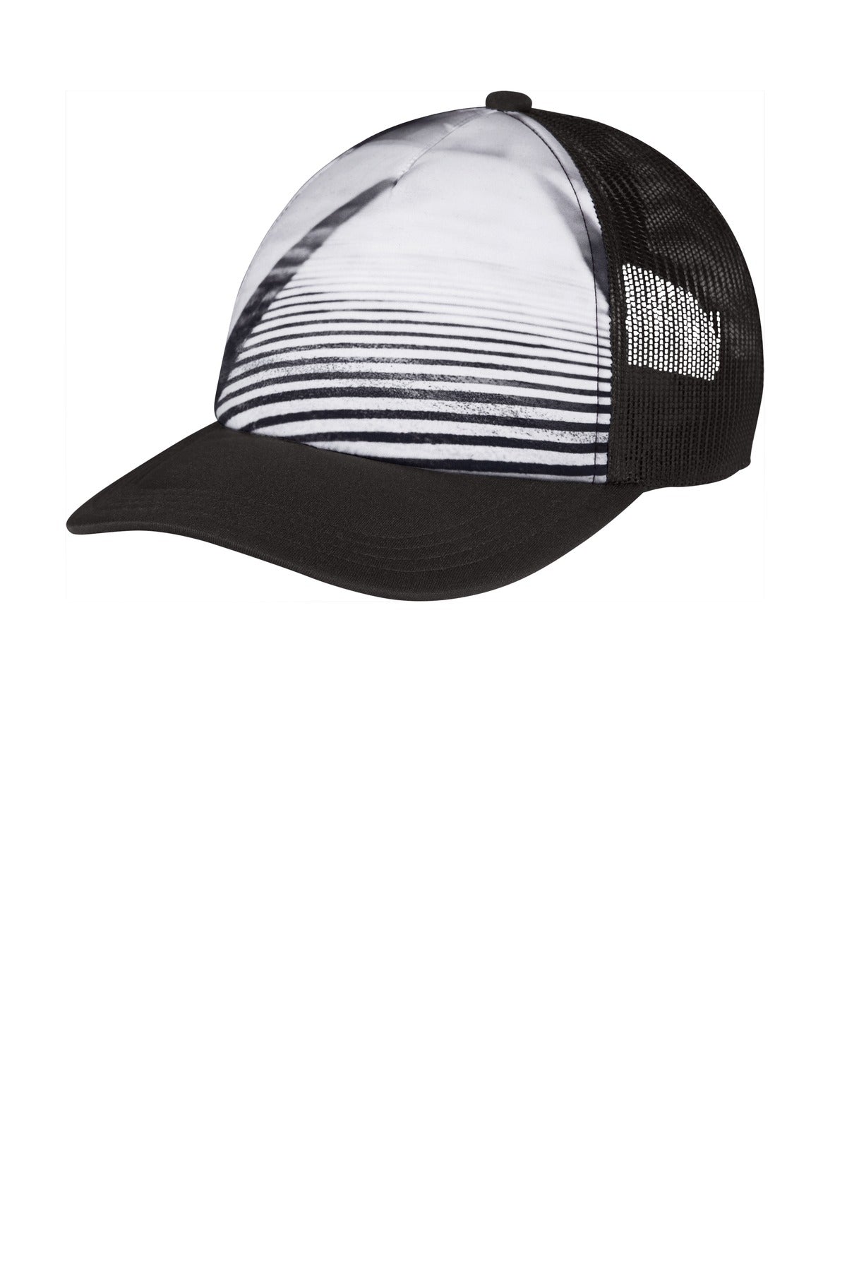 Port Authority®  Photo Real Snapback Trucker Cap C950