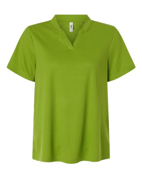 CE108W-Women's Nova Performance Pique Polo in Acid Green