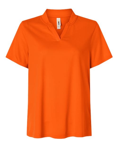 CE108W-Women's Nova Performance Pique Polo in Campus Orange