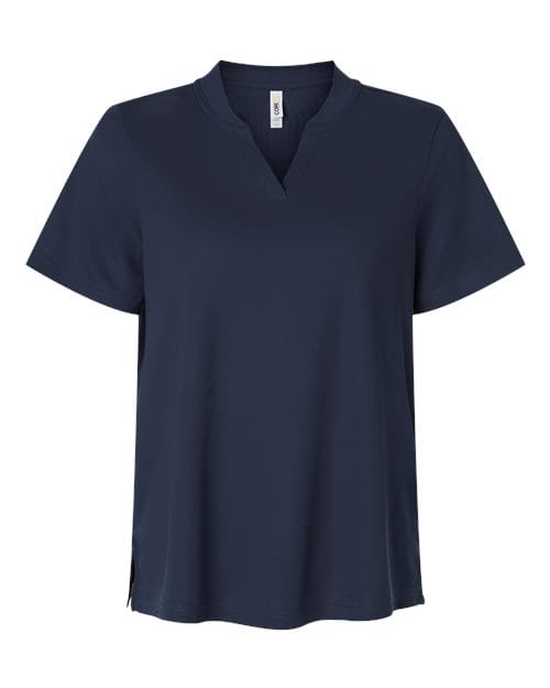 CE108W-Women's Nova Performance Pique Polo in Classic Navy