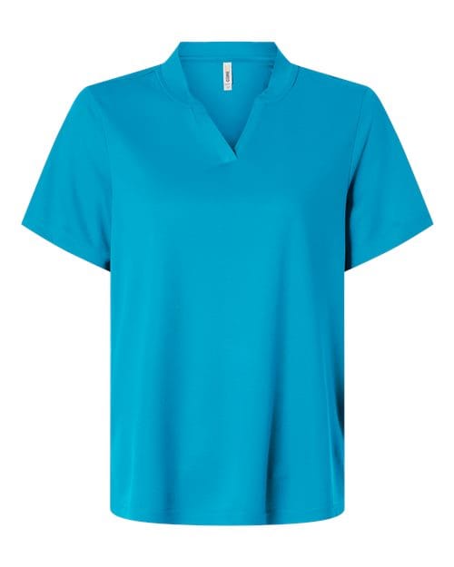 CE108W-Women's Nova Performance Pique Polo in Electric Blue