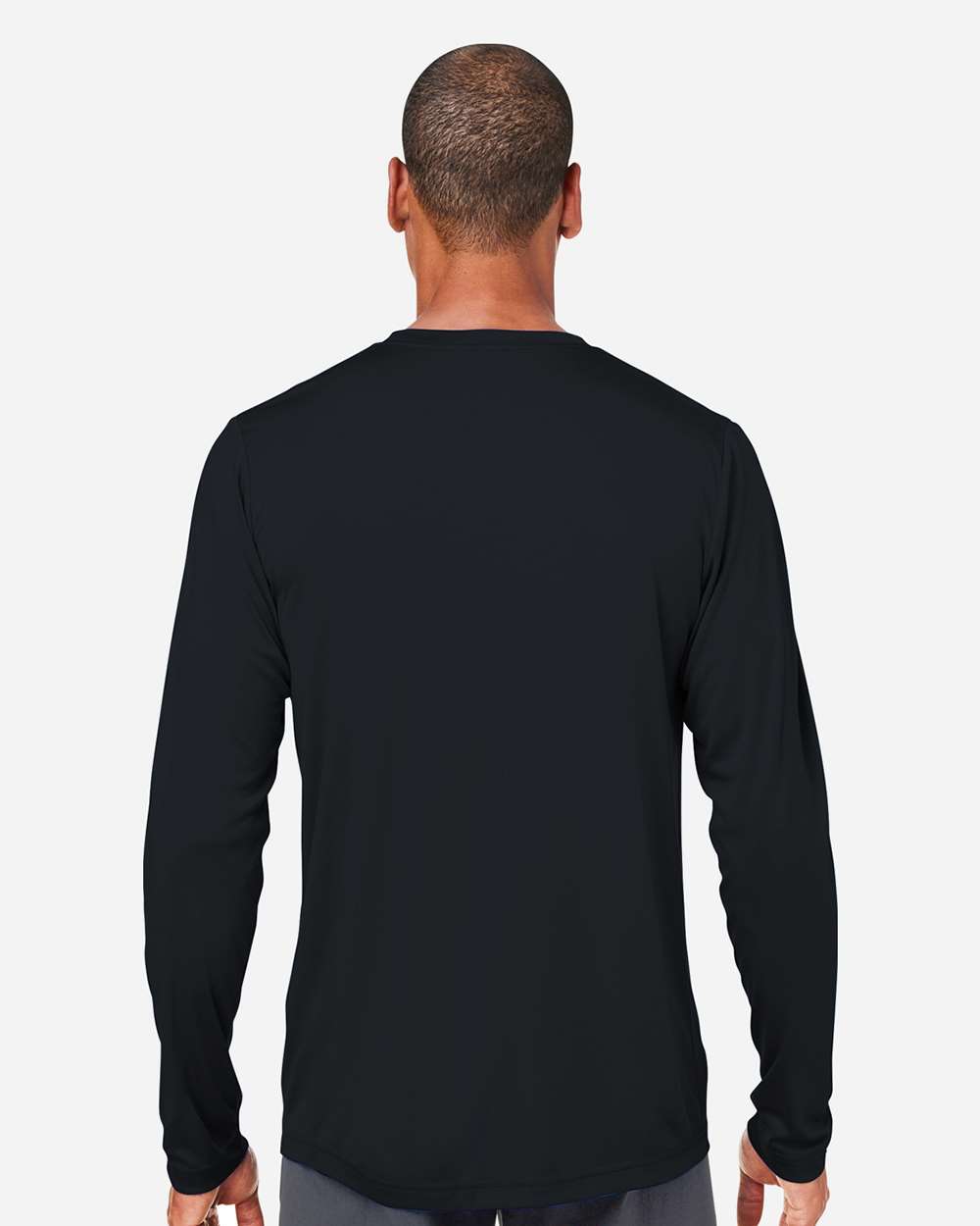 CORE365 CE10L Unisex Capital Long Sleeve Performance T-Shirt in 