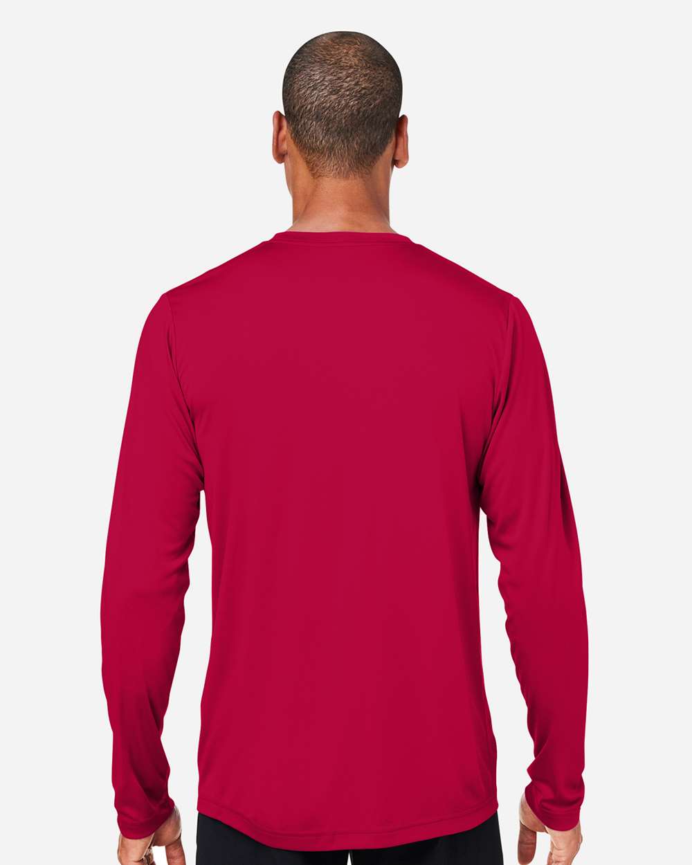 CORE365 CE10L Unisex Capital Long Sleeve Performance T-Shirt in 