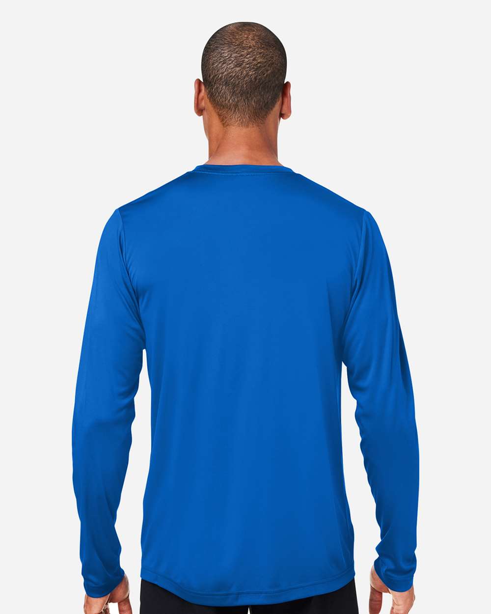 CORE365 CE10L Unisex Capital Long Sleeve Performance T-Shirt in 