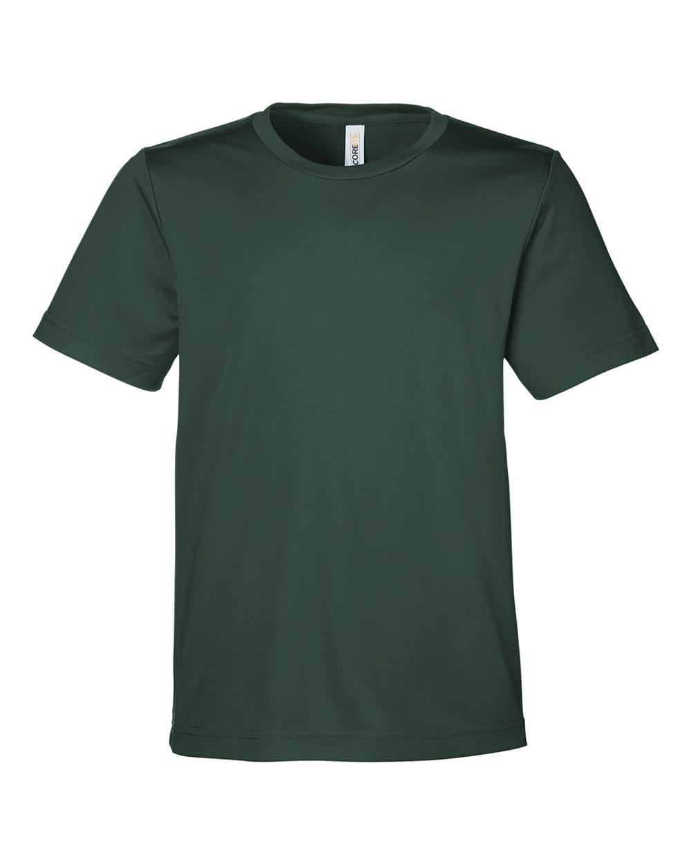 CORE365 CE10Y Youth Capital Performance T-Shirt in Forest