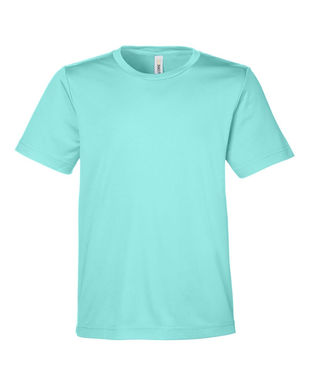 CORE365 CE10Y Youth Capital Performance T-Shirt in Sea Glass