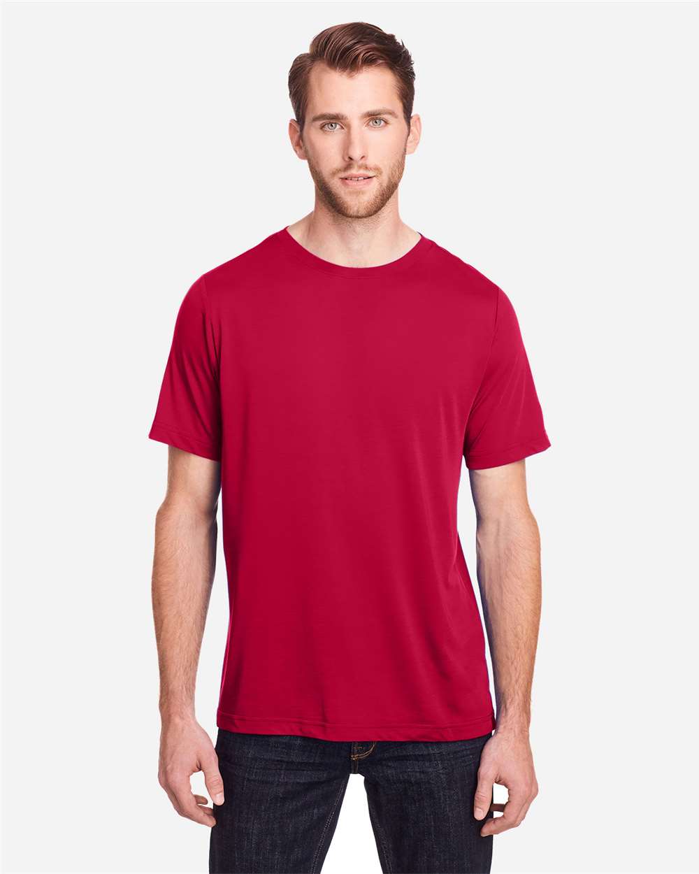 CORE365 CE111 Unisex Fusion ChromaSoft Performance T-Shirt in 