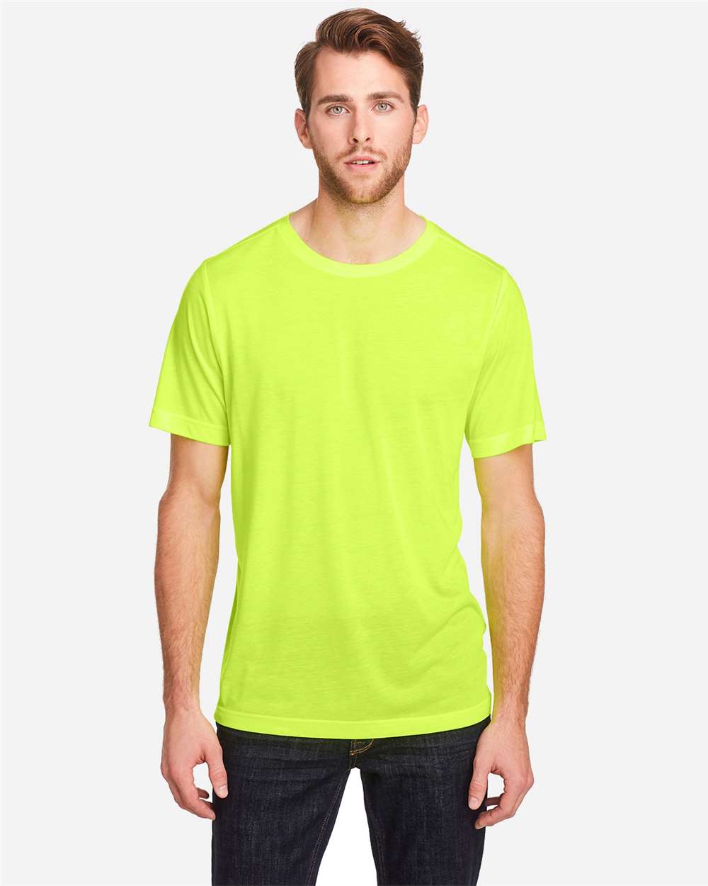 CORE365 CE111 Unisex Fusion ChromaSoft Performance T-Shirt in 