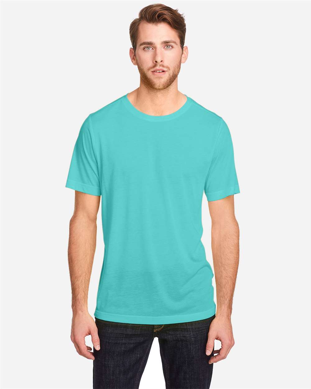 CORE365 CE111 Unisex Fusion ChromaSoft Performance T-Shirt in 