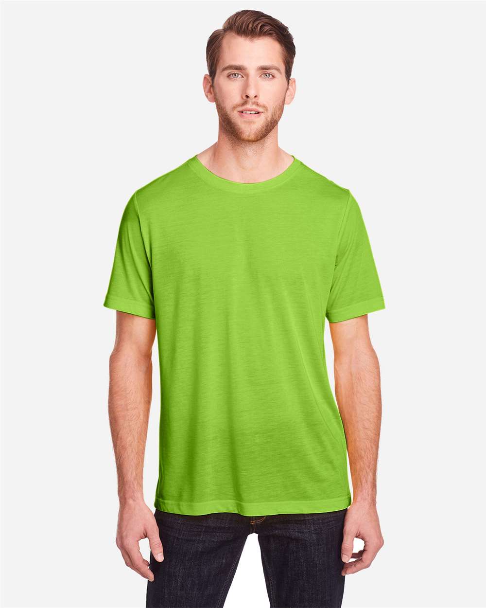 CORE365 CE111 Unisex Fusion ChromaSoft Performance T-Shirt in 