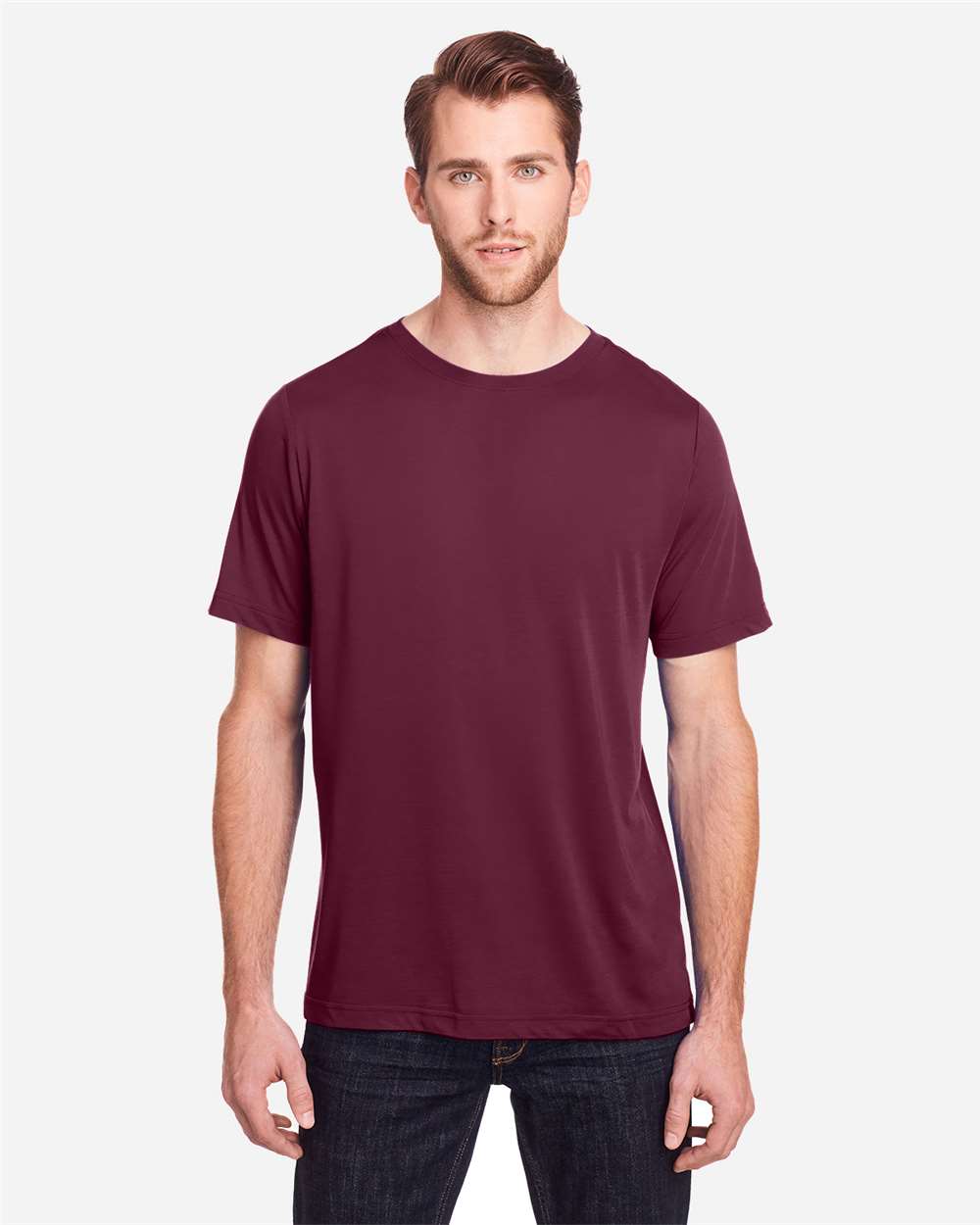 CORE365 CE111 Unisex Fusion ChromaSoft Performance T-Shirt in 