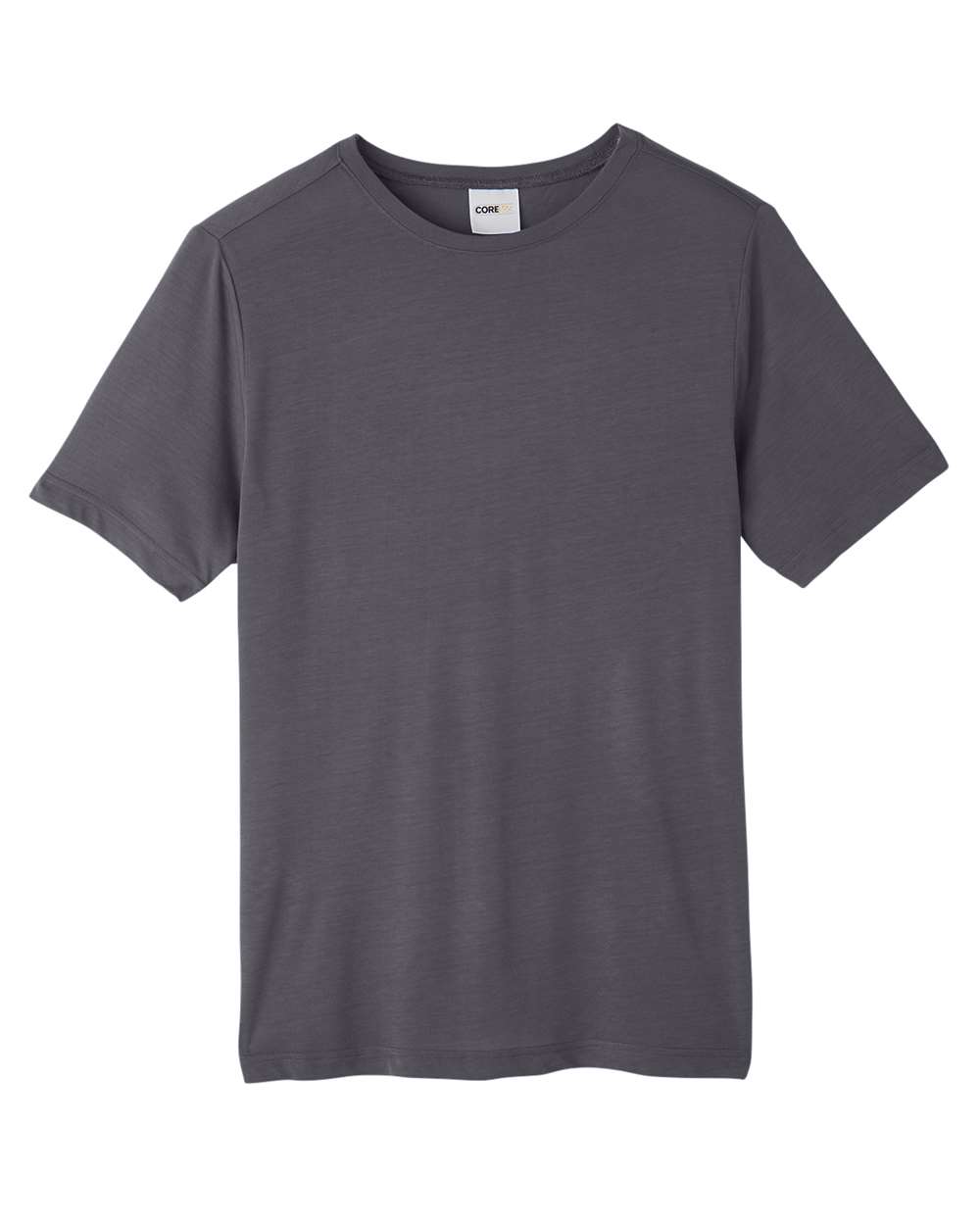CORE365 CE111 Unisex Fusion ChromaSoft Performance T-Shirt in Carbon
