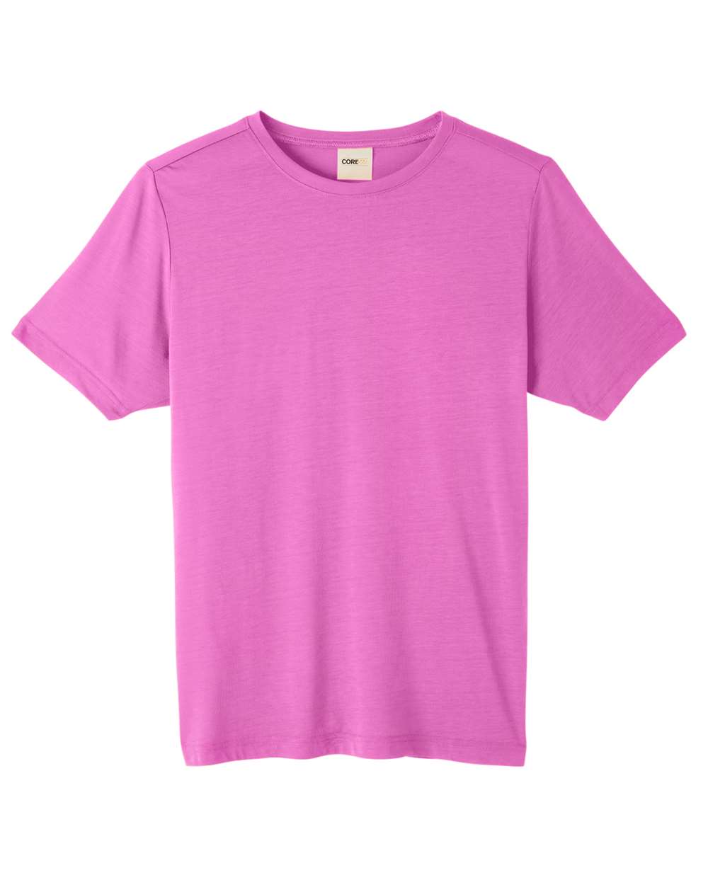 CORE365 CE111 Unisex Fusion ChromaSoft Performance T-Shirt in Charity Pink