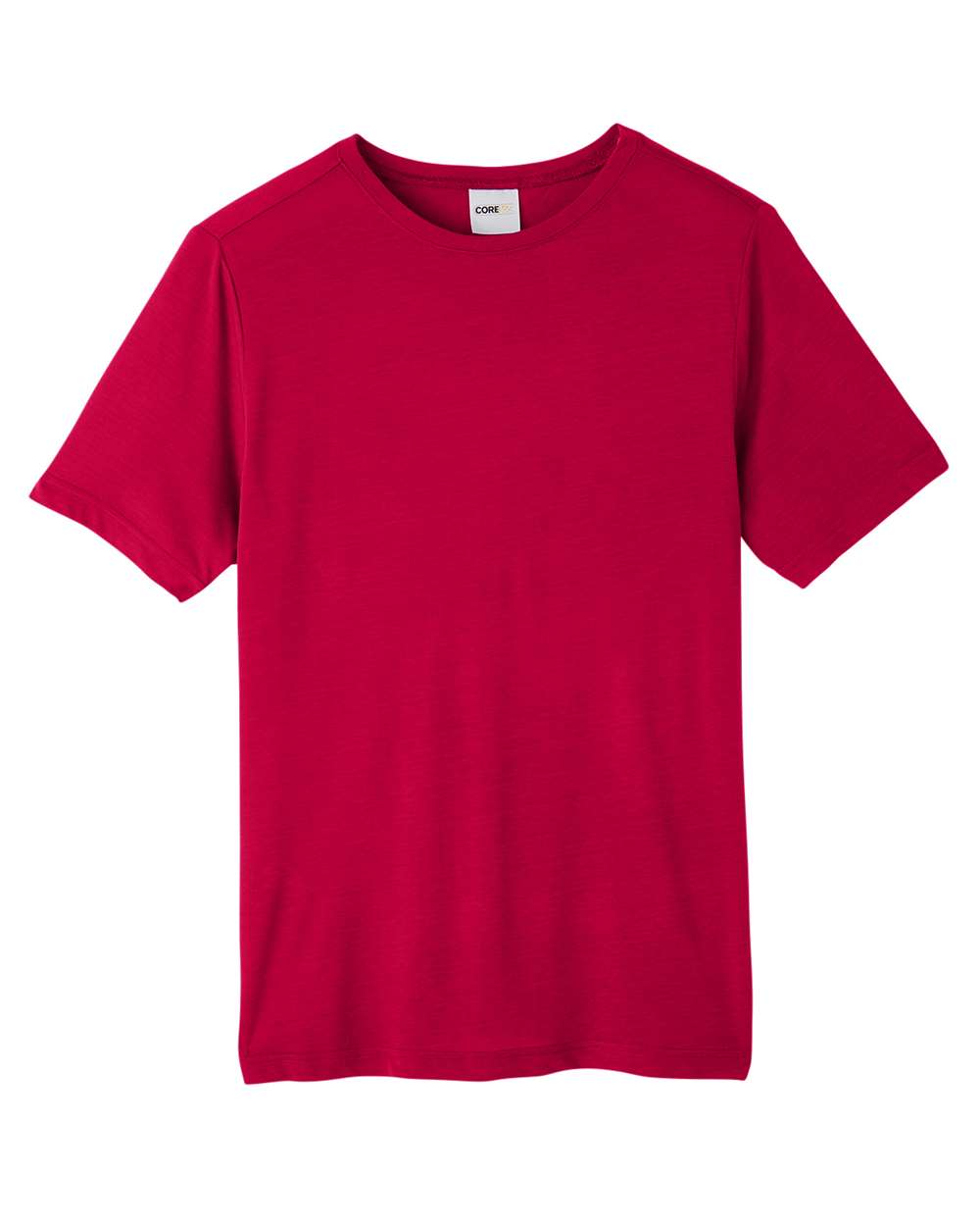 CORE365 CE111 Unisex Fusion ChromaSoft Performance T-Shirt in Classic Red