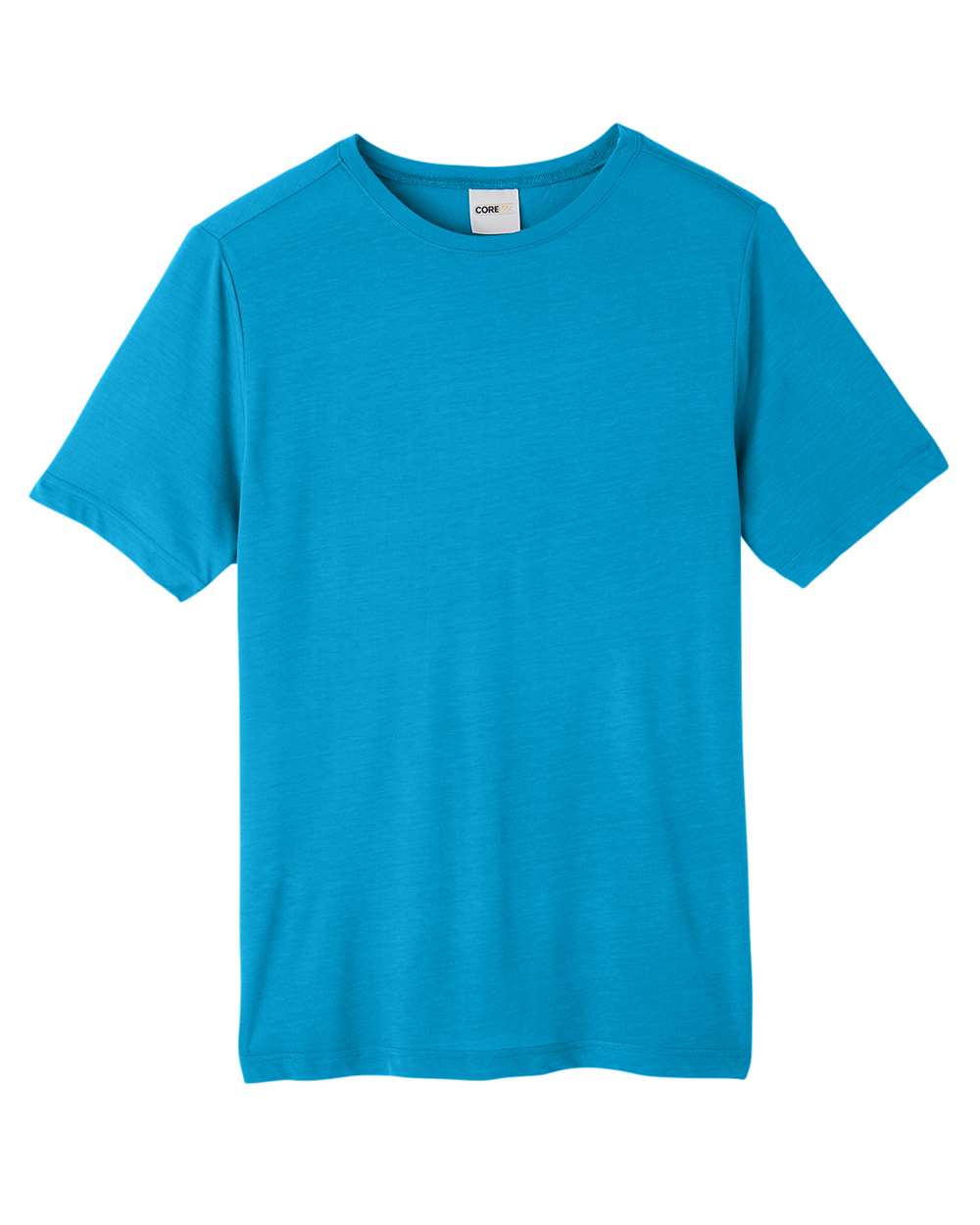 CORE365 CE111 Unisex Fusion ChromaSoft Performance T-Shirt in Electric Blue