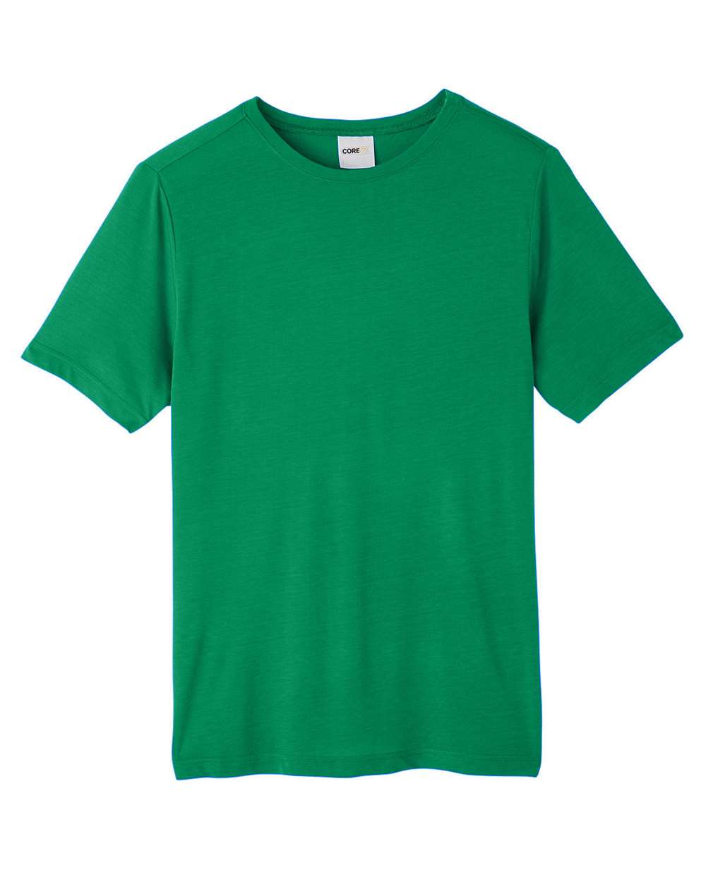 CORE365 CE111 Unisex Fusion ChromaSoft Performance T-Shirt in Kelly Green