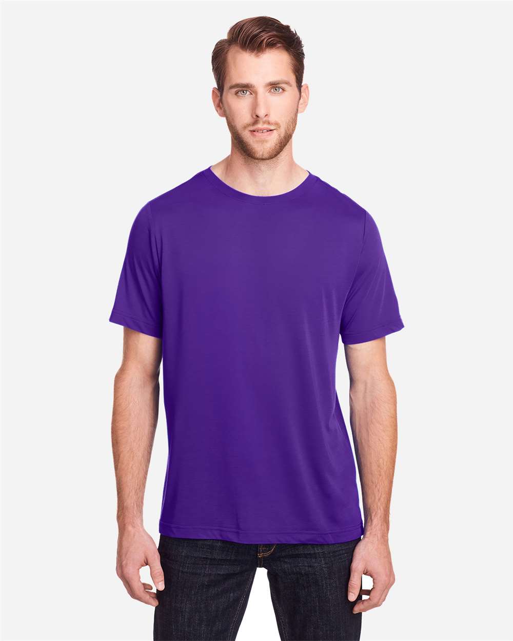 CORE365 CE111 Unisex Fusion ChromaSoft Performance T-Shirt in 