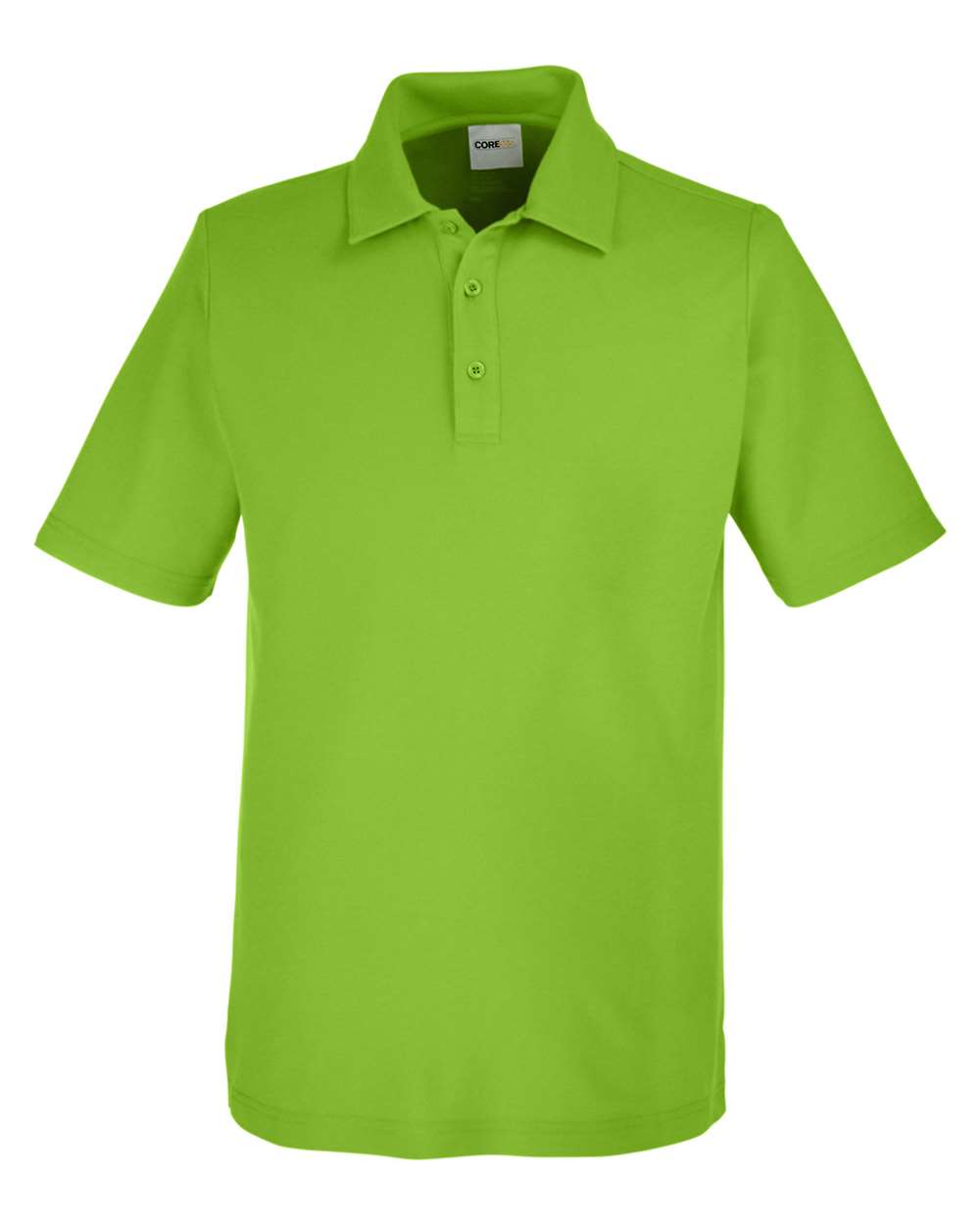 CORE365 CE112 Men's Fusion ChromaSoft™ Pique Polo in Acid Green