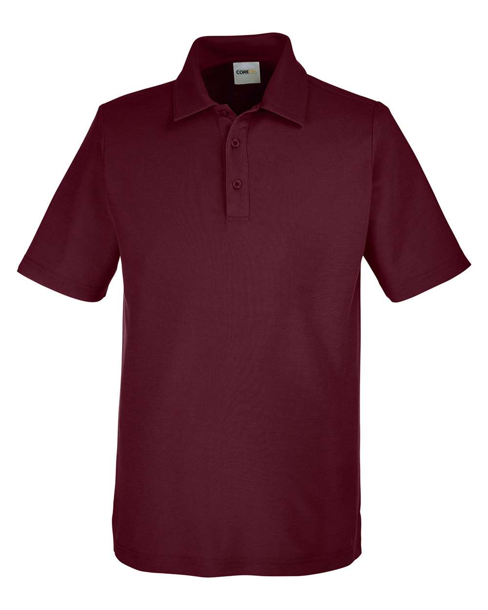 CORE365 CE112 Men's Fusion ChromaSoft™ Pique Polo in Burgundy