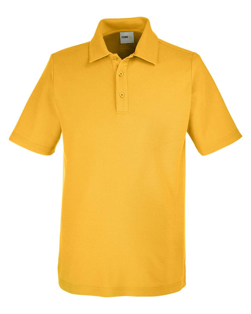 CORE365 CE112 Men's Fusion ChromaSoft™ Pique Polo in Campus Gold