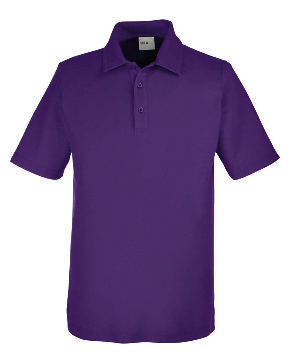 CORE365 CE112 Men's Fusion ChromaSoft™ Pique Polo in Campus Purple