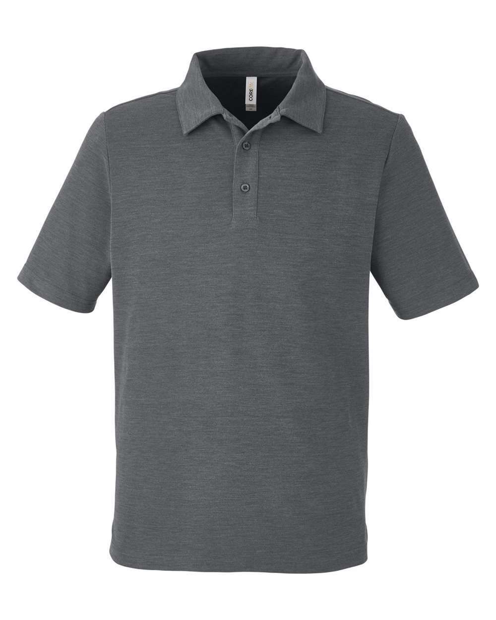 CORE365 CE112 Men's Fusion ChromaSoft™ Pique Polo in Carbon Heather