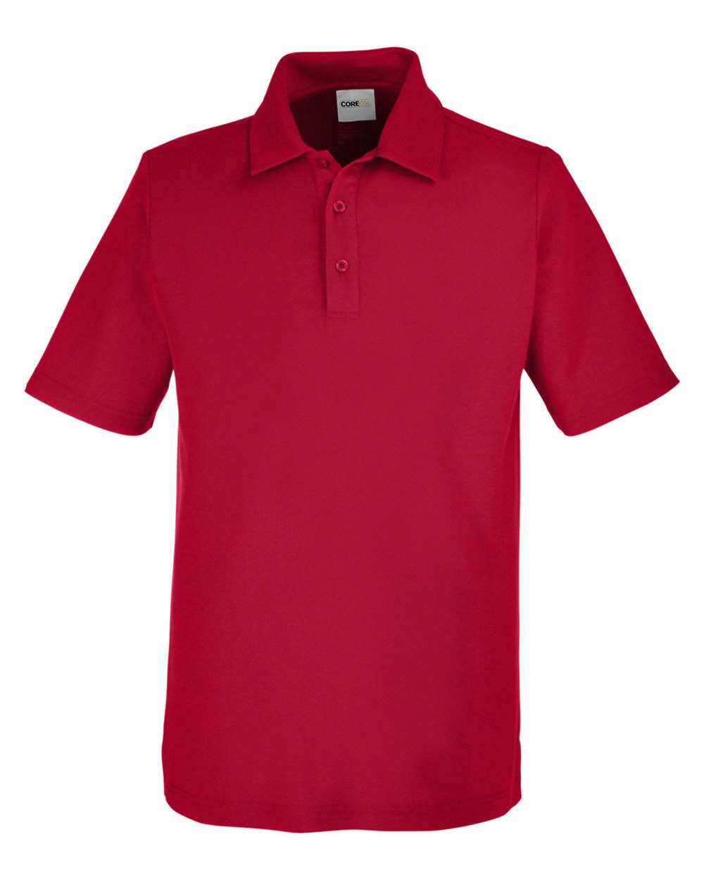 CORE365 CE112 Men's Fusion ChromaSoft™ Pique Polo in Classic Red