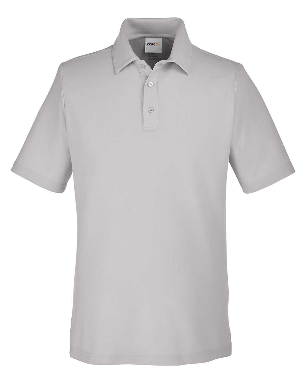 CORE365 CE112 Men's Fusion ChromaSoft™ Pique Polo in Platinum