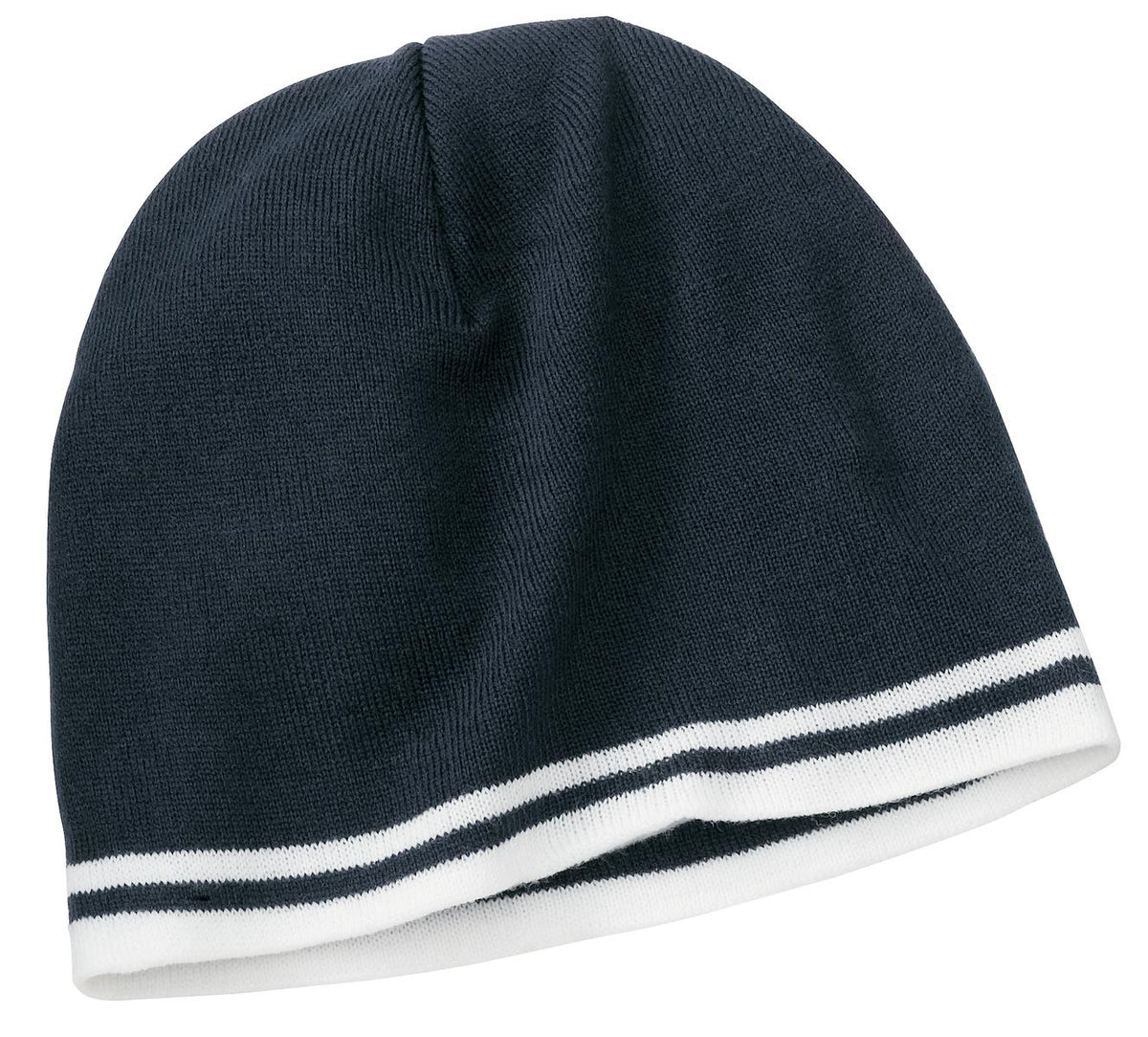 Port & Company® - Fine Knit Skull Cap with Stripes.   CP93