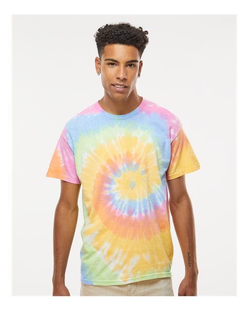 Colortone 10928 Colortone 1000 Unisex Multi-Color Tie-Dyed T-Shirt