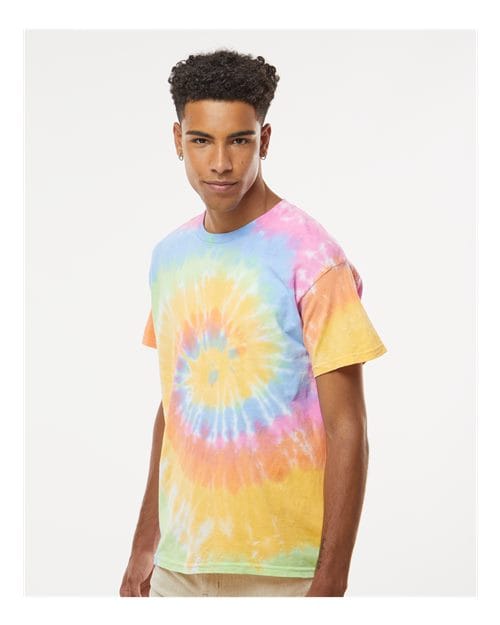 Colortone 10928 Colortone 1000 Unisex Multi-Color Tie-Dyed T-Shirt