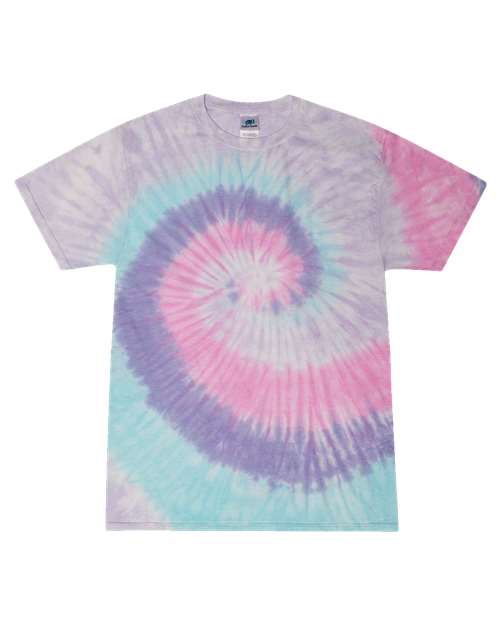 Colortone 1000-Unisex Multi-Color Tie-Dyed T-Shirt in Unicorn