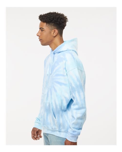 Colortone 8777-Unisex Tie-Dyed Hooded Sweatshirt in 